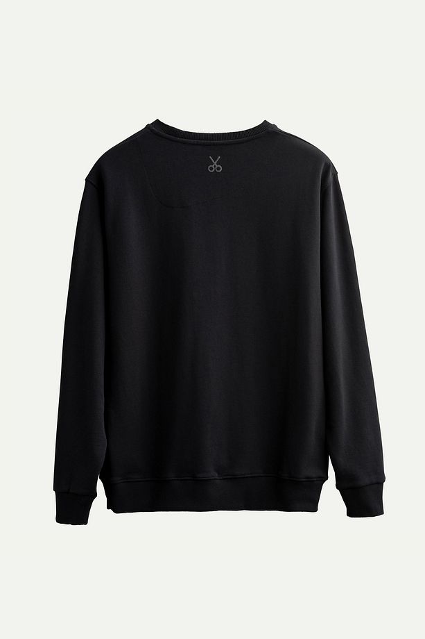 Unisex Basic Regular Sweatshirt - Ruga - Tar - 2