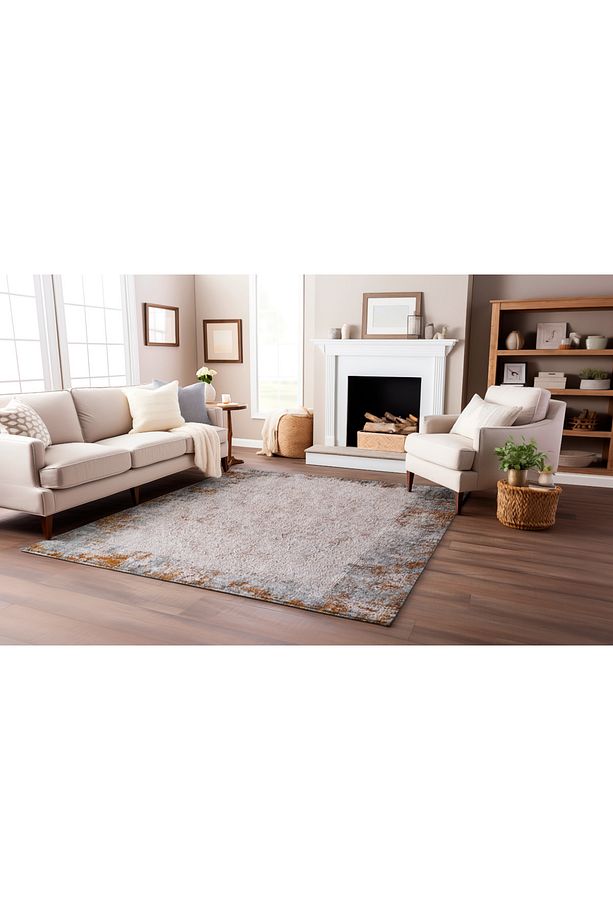 Modern Ve Klasik Desenli Salon Halısı Rosada Rs08a - 4