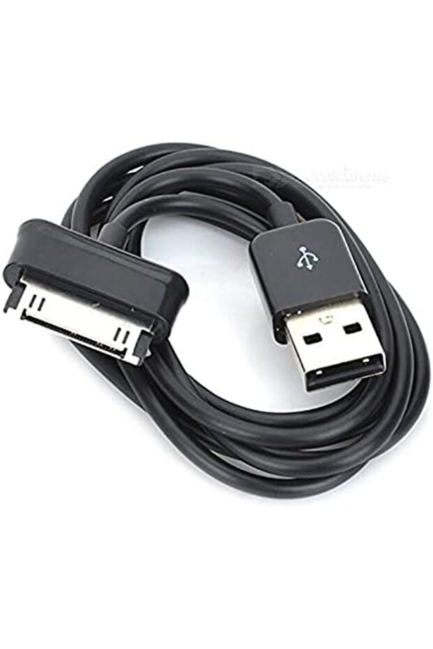 كابل USB لنقل البيانات والشحن - متوافق مع أجهزة Galaxy Tab 7.0 و8.9 و10.1 - سلك مزامنة وشحن - 2