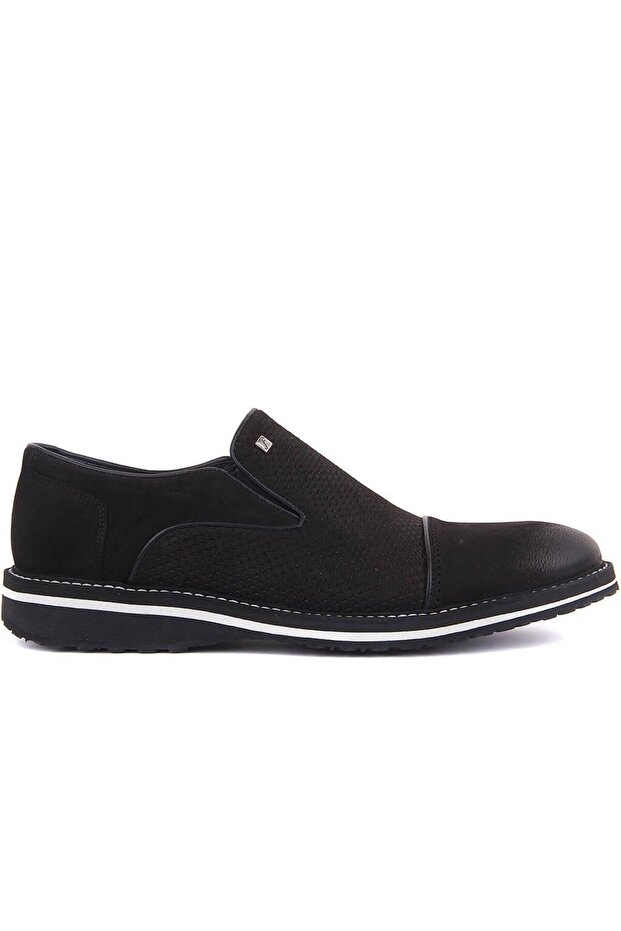 Fosco - Black Nubuck Men's Casual Shoes 290-9525