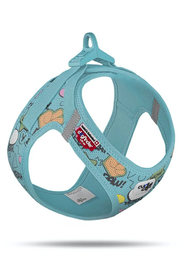 Clasp Air Mesh Comic Turquoise - 1