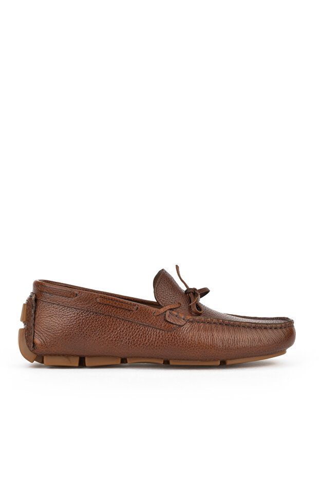 , Men's Genuine Leather Shoes 151986Z4274 Tan