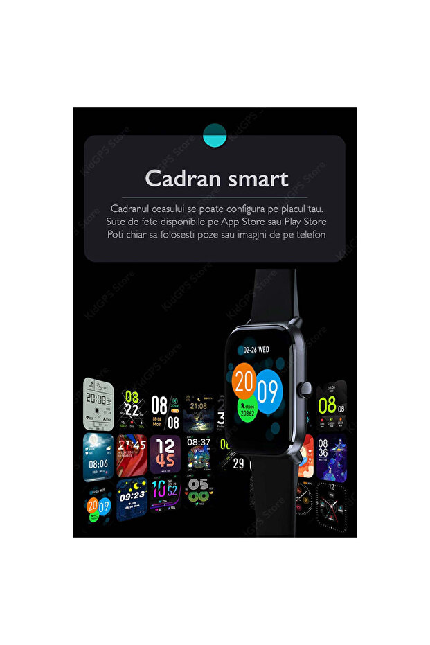 Ceas inteligent TechONE KM04, roz - 10