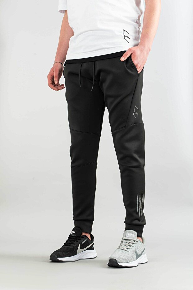 Pánské černé tepláky - 2