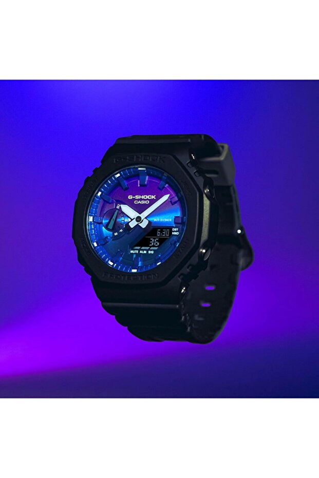 Watch: Blue GA-2100FL-1ADR - 4