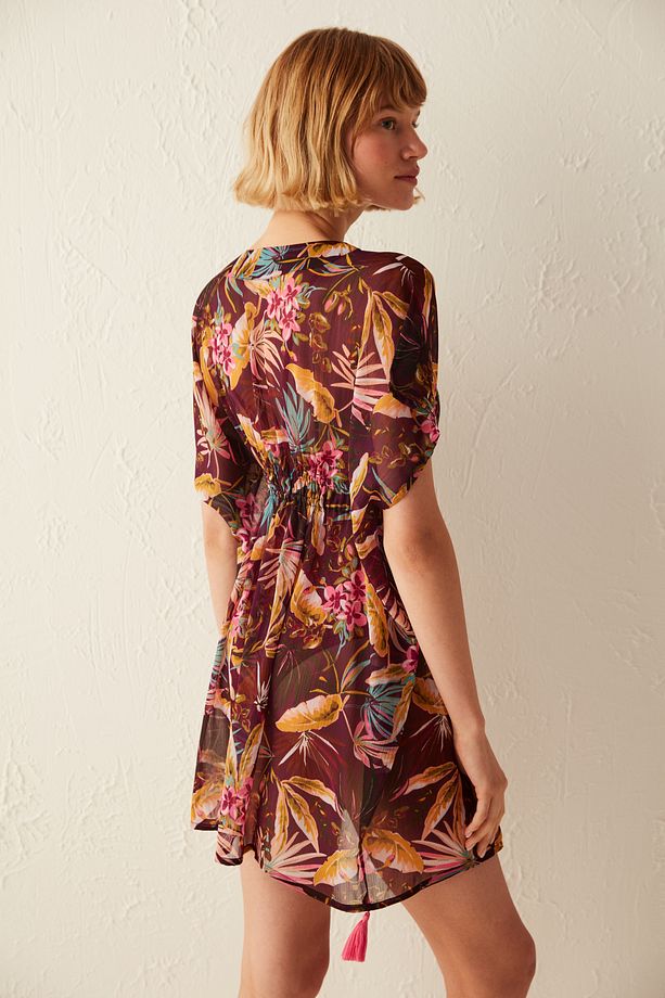Basic Printed Kaftan - 5