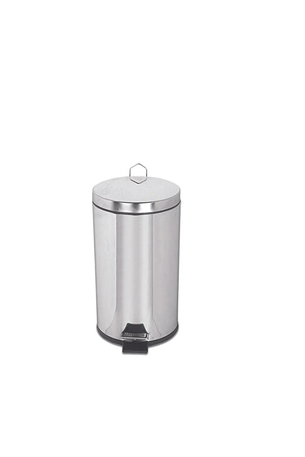 Krom Pedallı Çöp Kovası 16 LT - 1