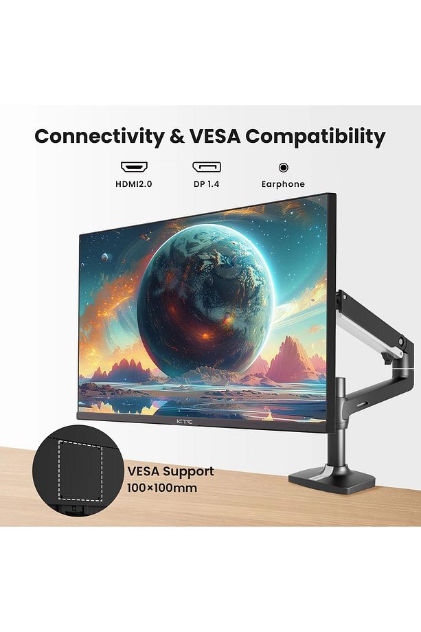 H27t27 27'' 100 Hz (HDMI DİSPLAYPORT) 2560×1440 Freesync Wqhd Ips Flat Monitör - 3