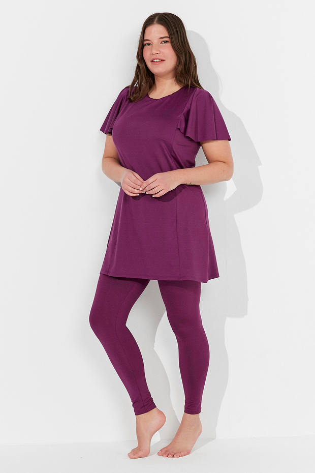 Mor Freya Tight Bikini Altı - 4