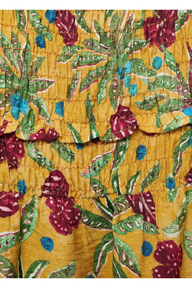 Çiçekli elbise - 4