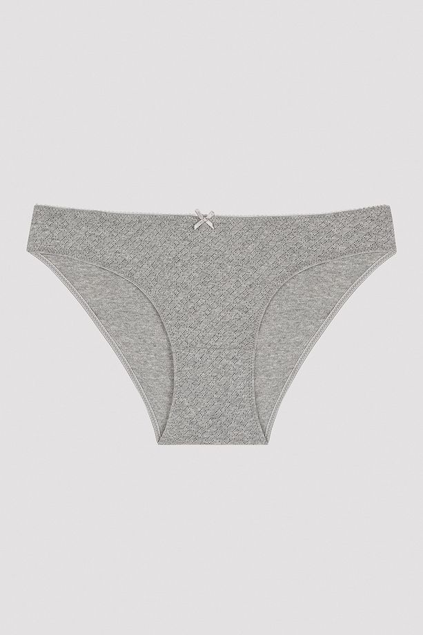 Soft Pointel Basic 3lü Çok Renkli Slip Külot - 3