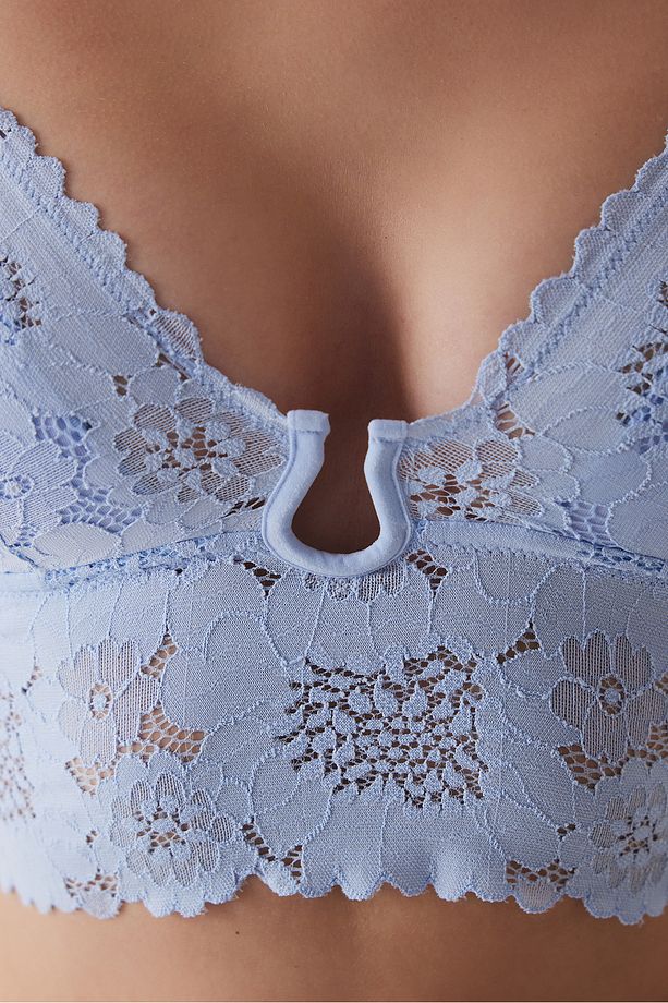 Removable Padded Mavi Bralet - 3