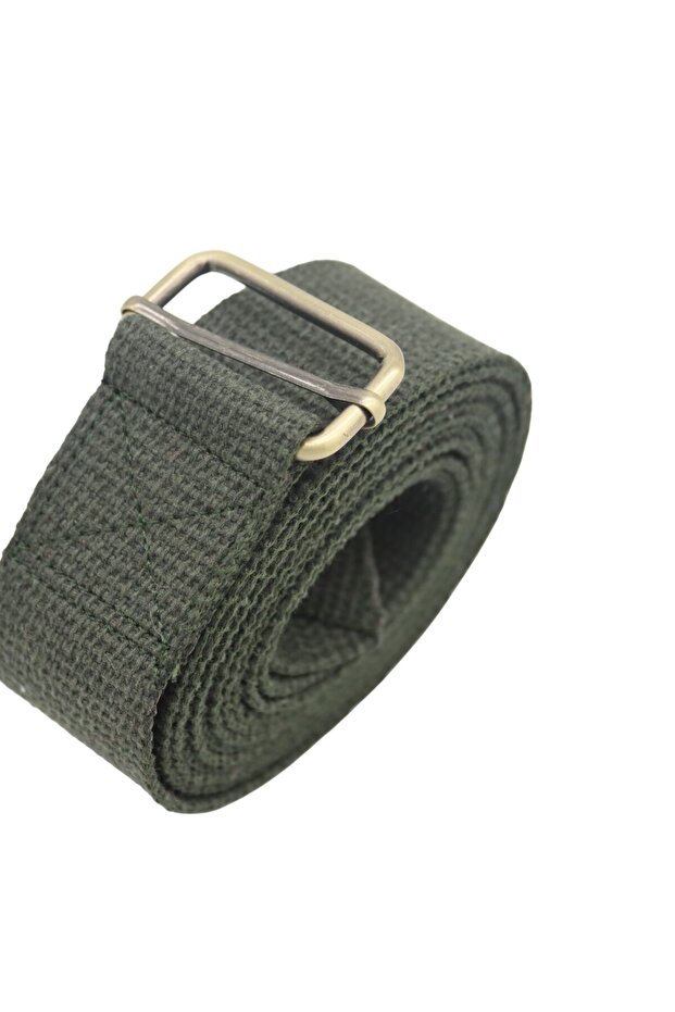 Khaki Green Pilates Yoga Belt 4Cmx 200cm