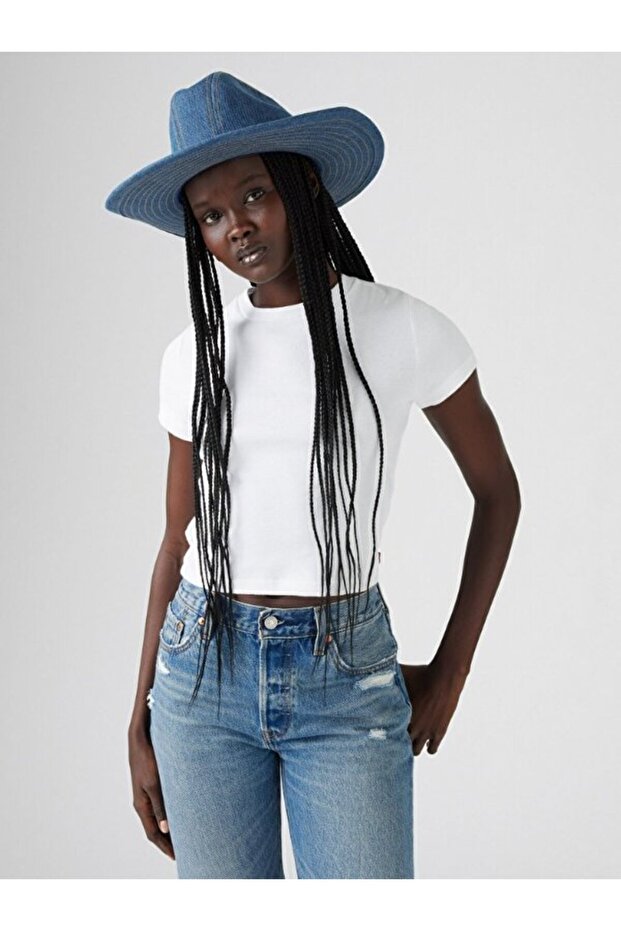 Denim Rodeo Şapka - 2