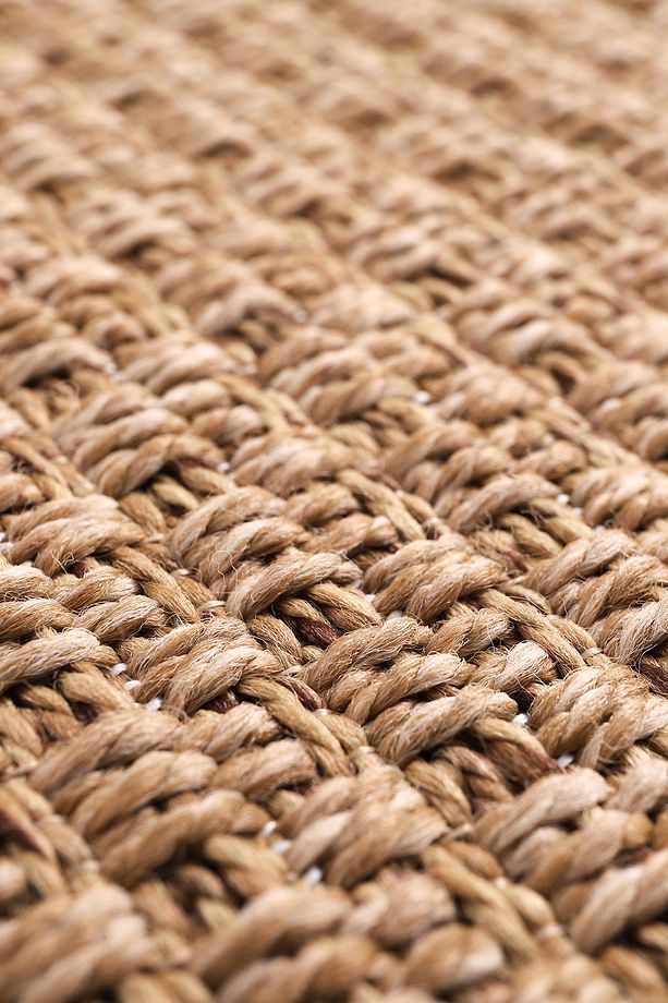 Jüt Tabanlı Hasır Dokuma Örme Bohem Antialerjik Halı Kilim - 7