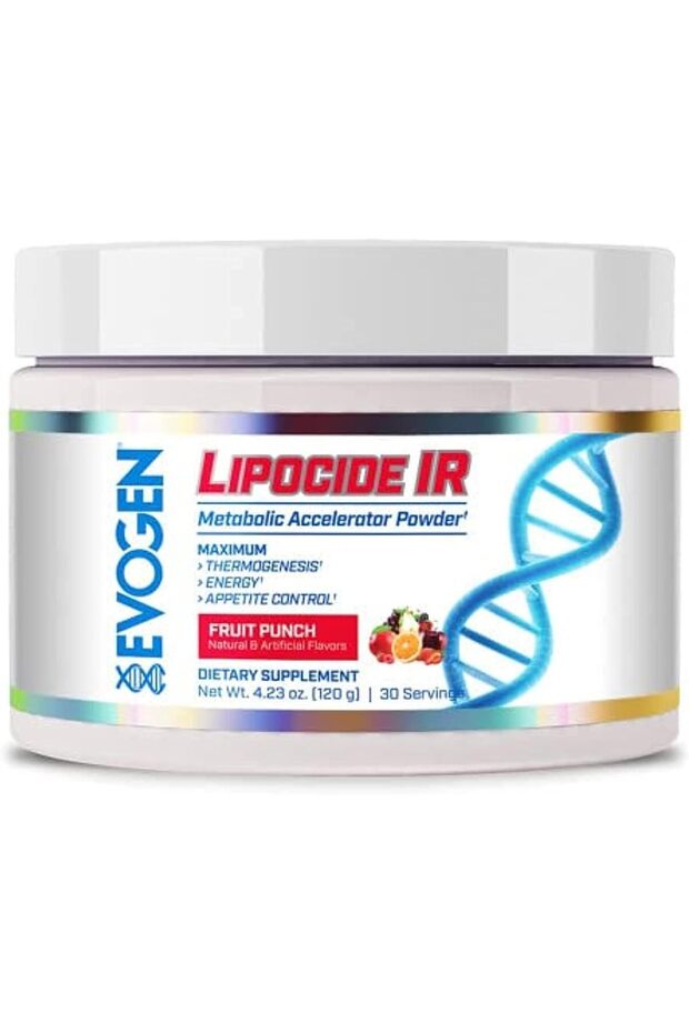 Liposide IR - Metabolic Accelerator & Thermogenic Drink (Fruit Flavor, 30 Servings)