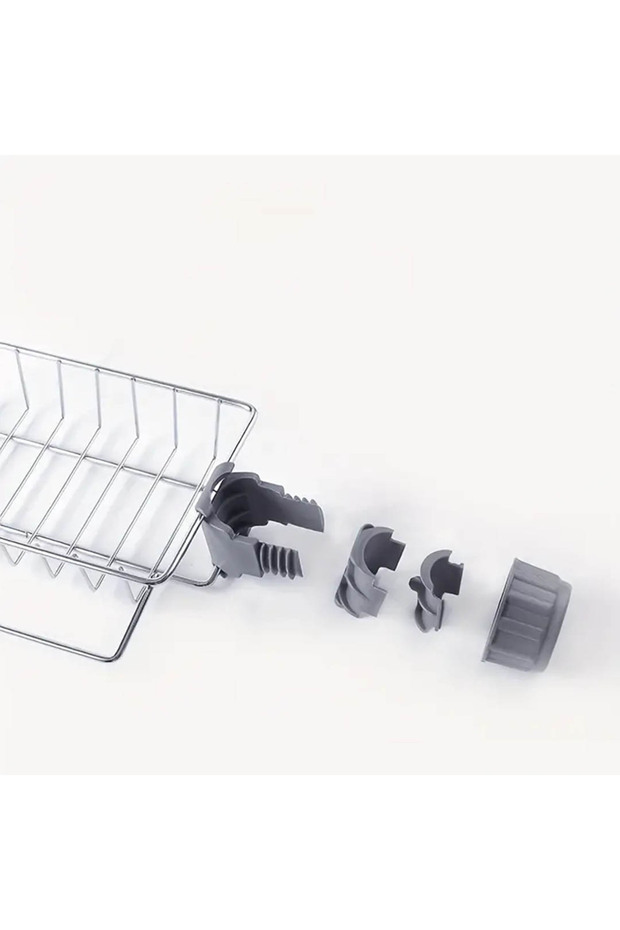 Mutfak ve Banyo Organizer Tek Kat Demir Raf - 4