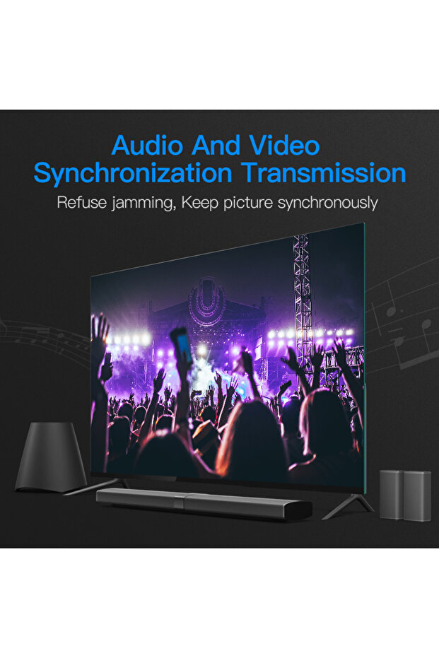 كابل مايكرو HDMI بطول 1 متر أسود - 4