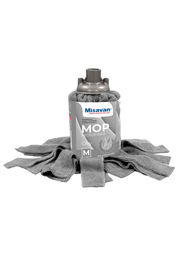 Mop MSV Microfibră M Gri - 1