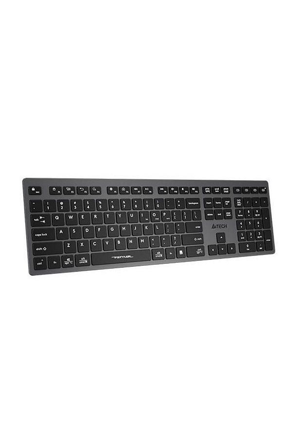 A4-TECH Q TRK FBX50C Bluetooth Q Şarjlı Klavye Gri - 2