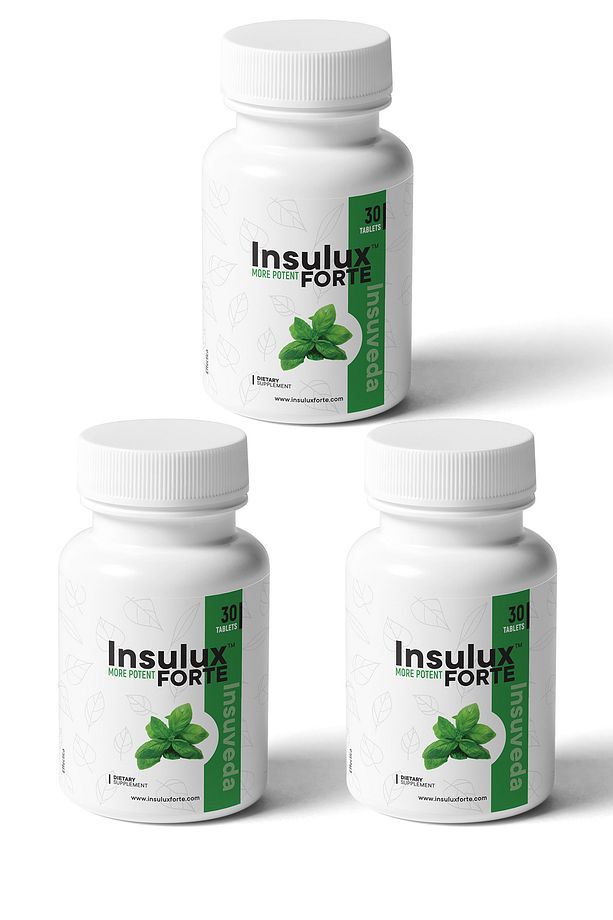 3 Adet Insulux Forte 30 Tablet - 1
