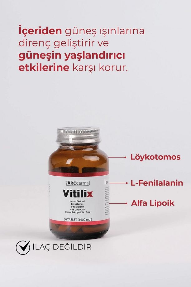 Krc Derma Vitilix Takviye Edici Gıda 30 Kapsül - 2
