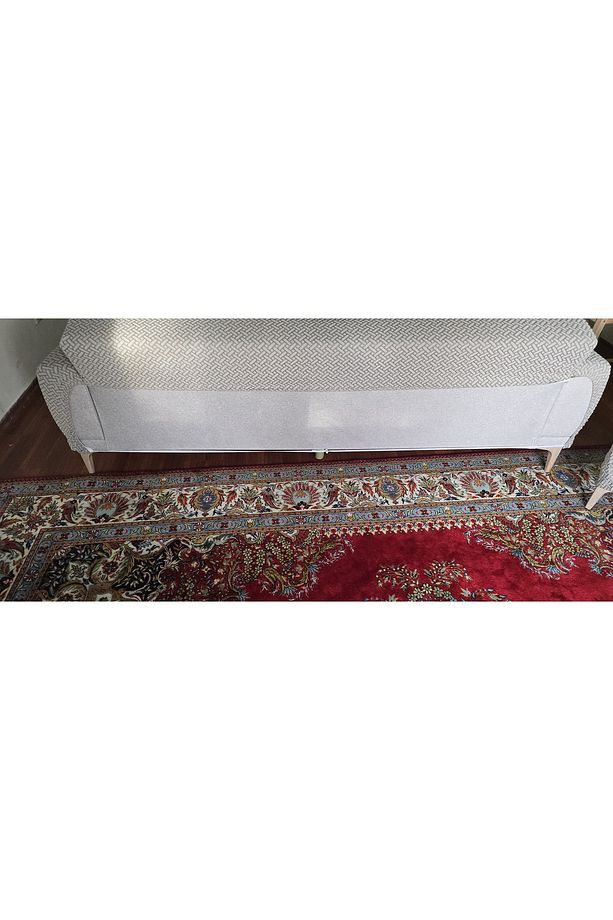 A Kaliteli Hasır Desen Jakarlı Yarı Kaplama 3 3 1 1 Lastikli Kanepe,koltuk Örtüsü, Kılıfı Takımı - 2