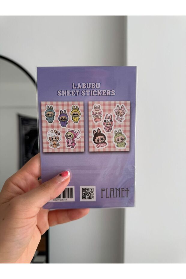 Labubu Sheet 2 Sheet Sticker - 3