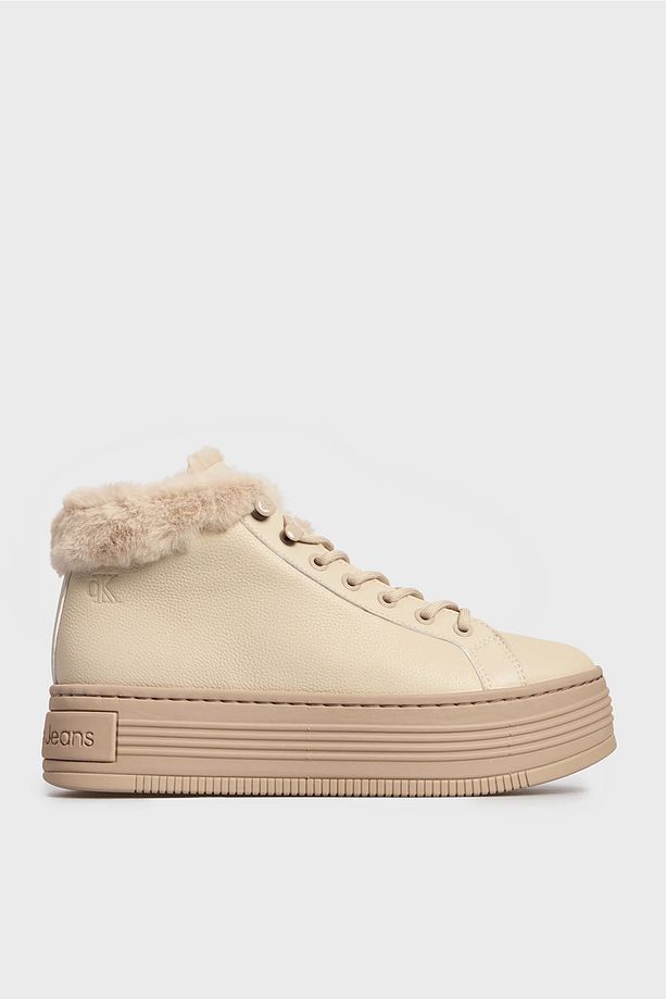 BOLD PLATF LOW LACEUP MG LTH Kadın Bot - 1