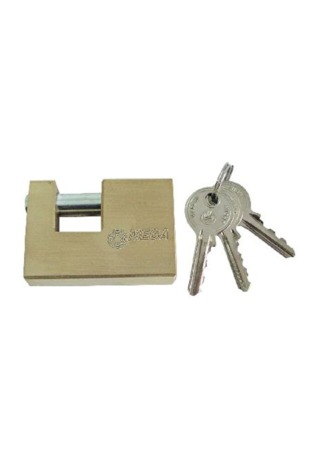 90mm Brass Monoblock Padlock - 1