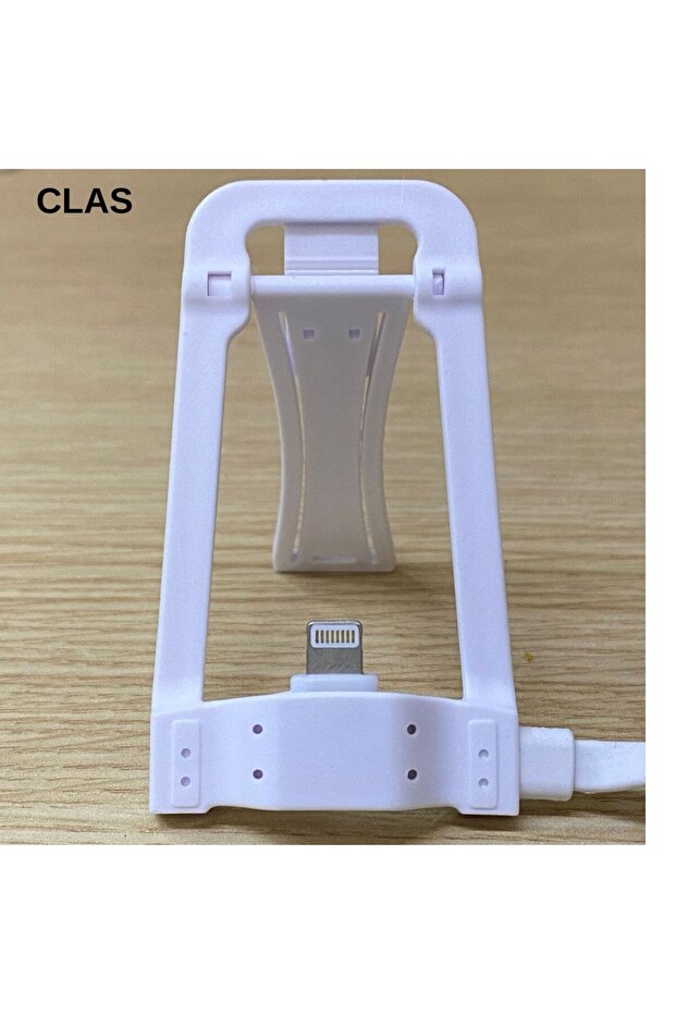 Standlı Iphone USB Şarj Data Kablosu 1mt - 3