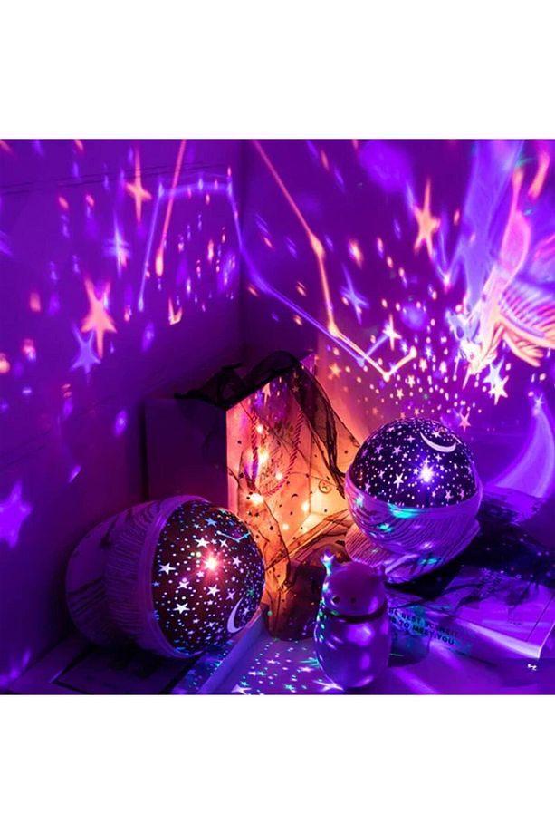 Starmaster KLC-03 Yıldız Yansıtmalı Küre Tip Gece Lambası - 4