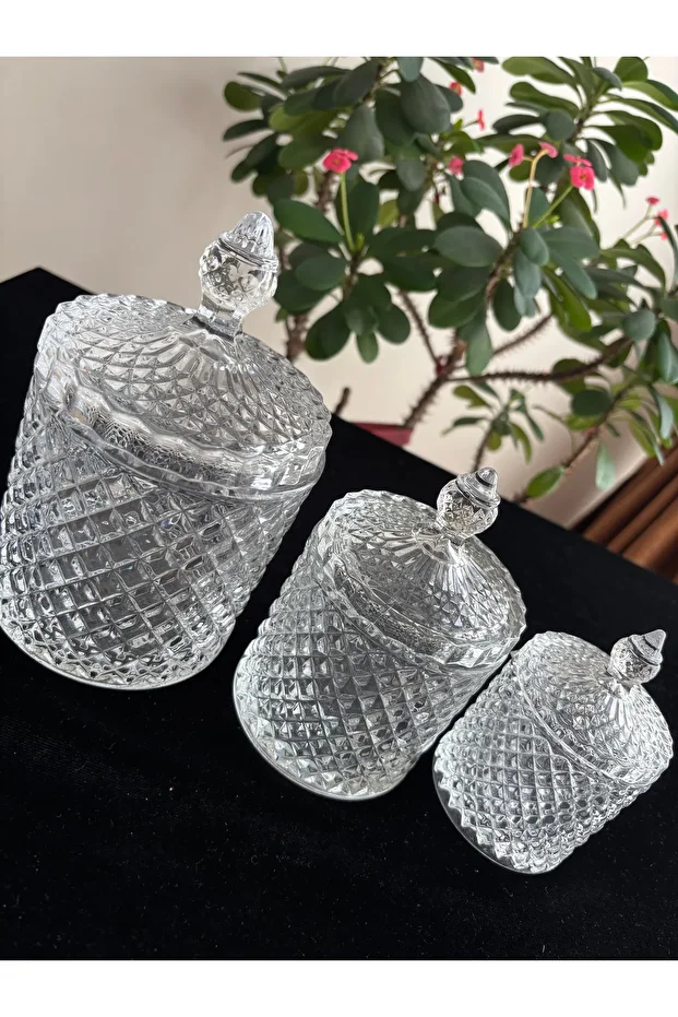 3 LÜ ŞEKERLİK DRAJELİK 1 ADET 600 ML/1ADET 300 ML/1 ADET 150 ML 3LÜ ŞEKERLİK - 4