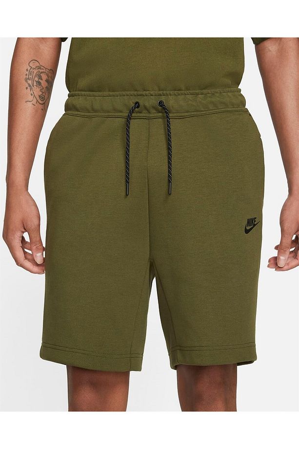 M Nsw Tch Flc Short Erkek Yeşil Şort - Cu4503-326 - 2
