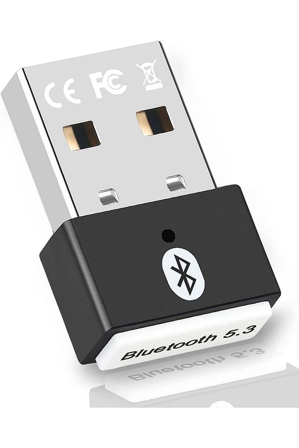 Bluetooth Adaptör 5.3 USB Bluetooth Dongle Kablosuz Masaüstü Laptop PC Tak/Çalıştır Window - 1