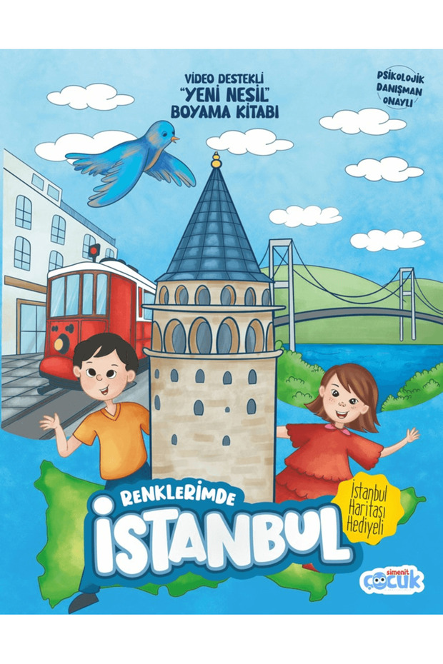 Renklerimde İstanbul / Kolektif / Simenit Çocuk / 9786057295545 - 1