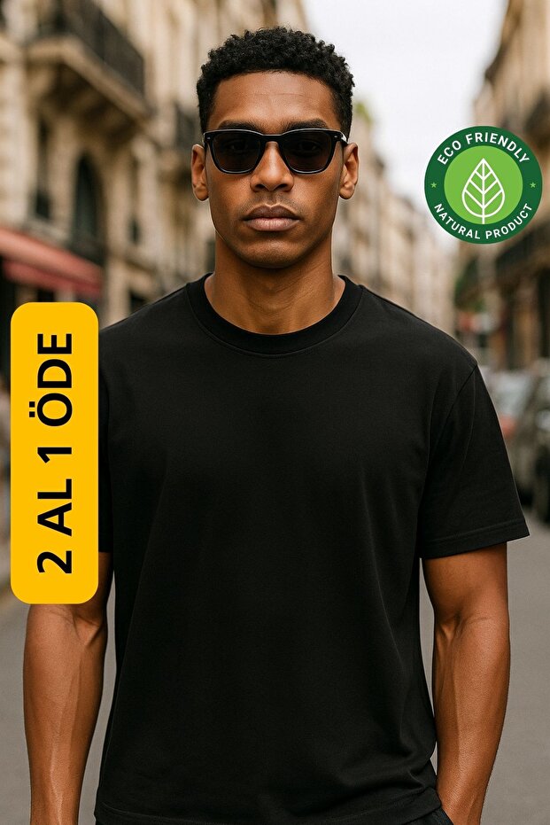 Oversize Basic Black - 1