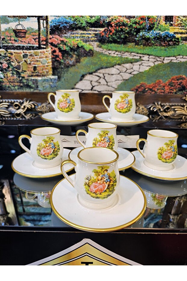 Nostalgia Coffee Cup Set