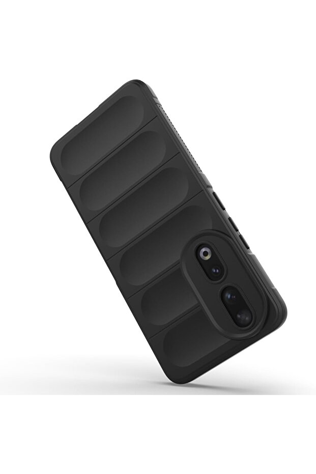 Case for Honor 90 - Techsuit Magic Shield - Black - 10