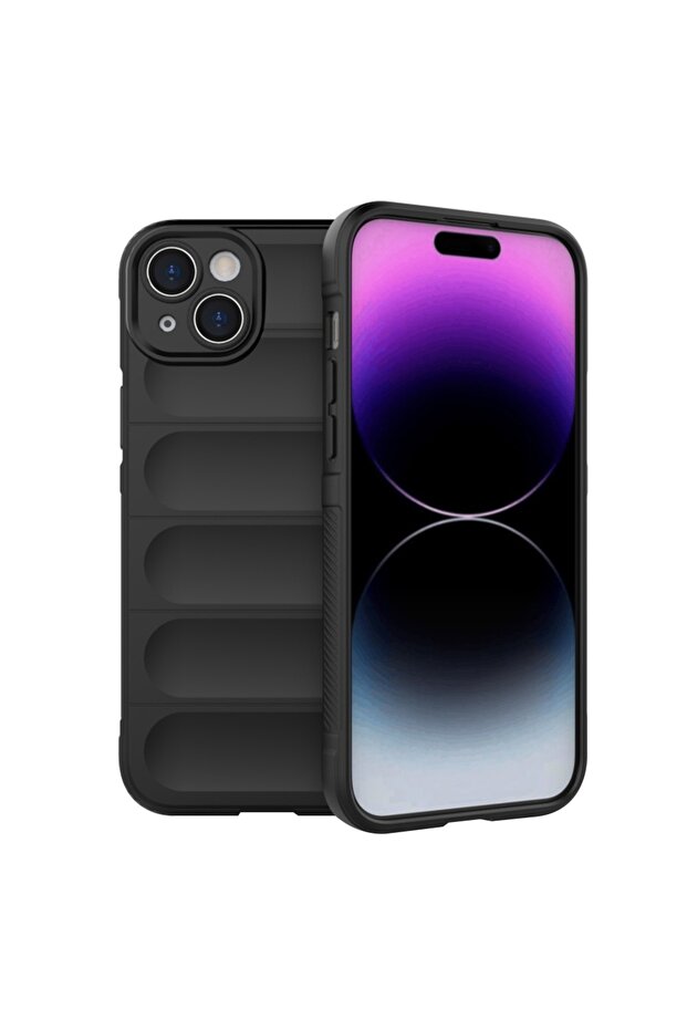 IPhone 15 Case - Techsuit Magic Shield - Black - 1