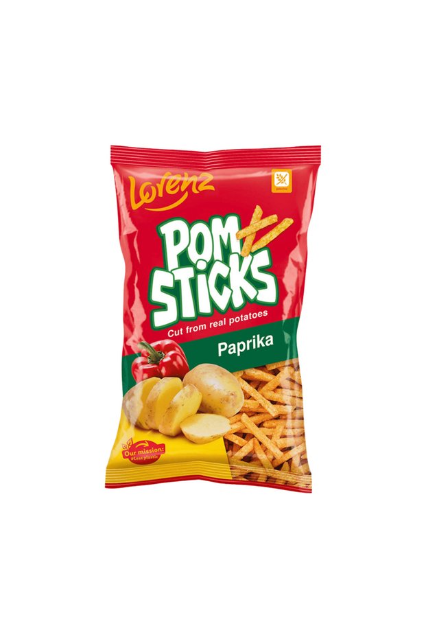 Pom Sticks Paprika Flavored Potato Chips 85g