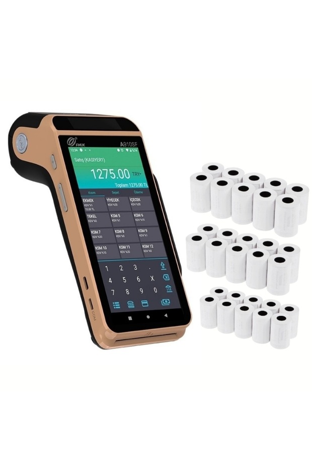 A910SF Android YazarkasaPOS 30 Rulo Hediye - 1