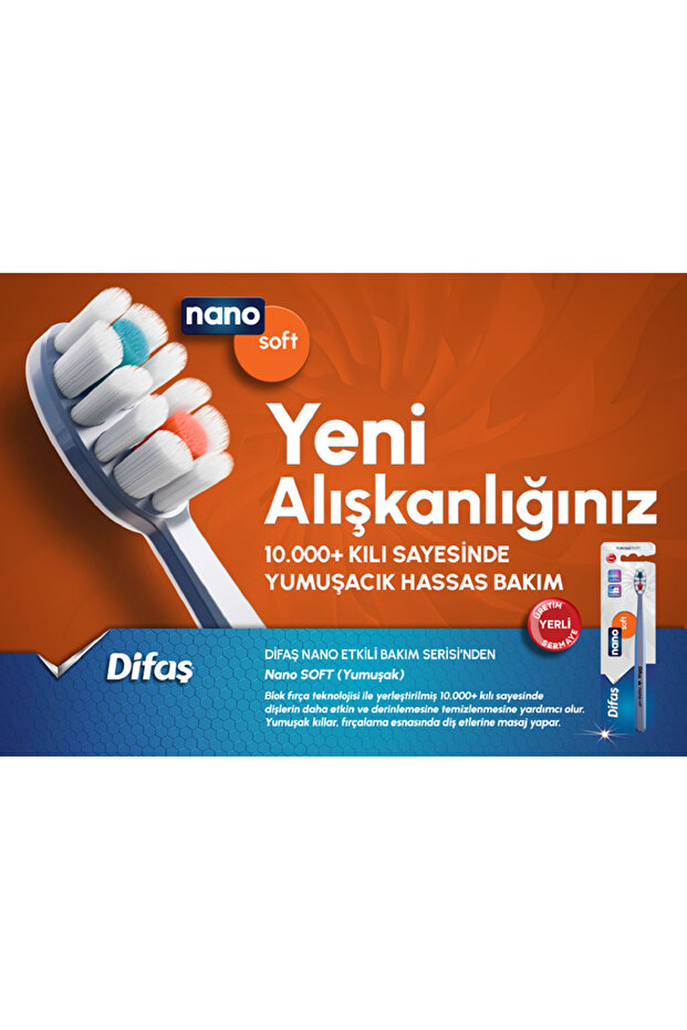 Nano Soft Yumuşak (Soft) Diş Fırçası - 4