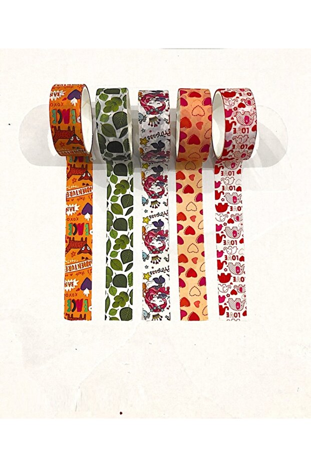 10 Adet Desenli Bant - 2