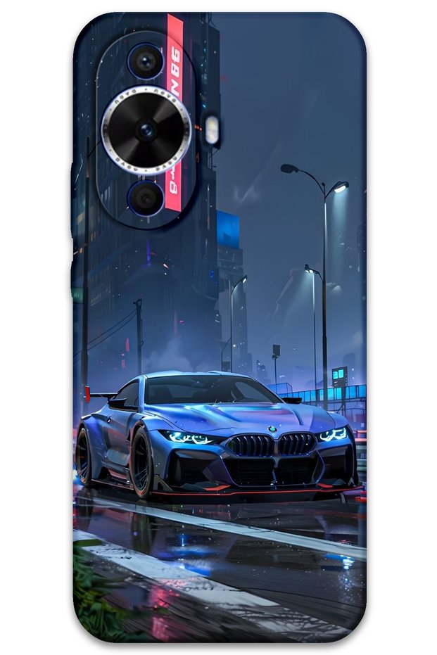 Huawei Nova 12S Compatible Car Patterned Phone Case + Screen Protector - 5767