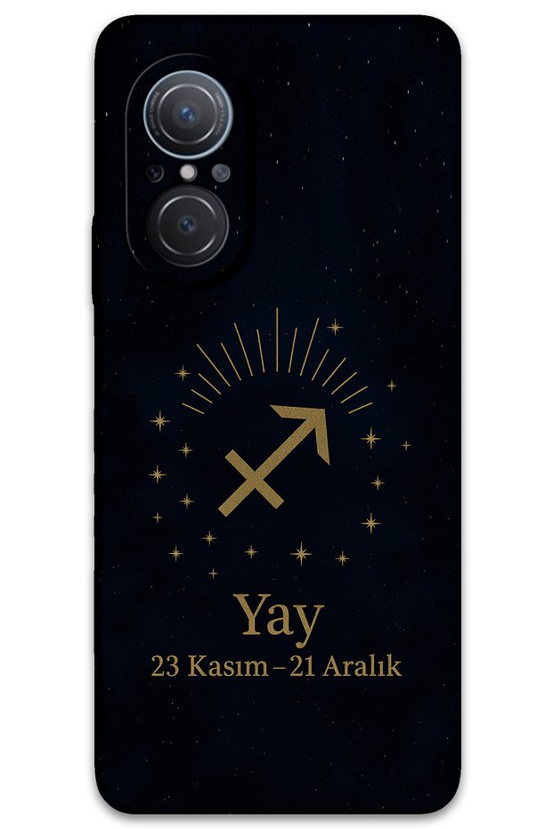 Huawei Nova 9 Se Compatible Sagittarius Patterned Phone Case + Screen Protector - 5776