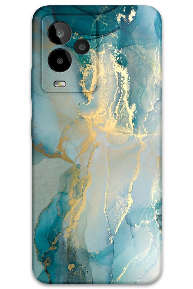 Gm 24 Pro Compatible Marble Patterned Phone Case + Screen Protector - 5814