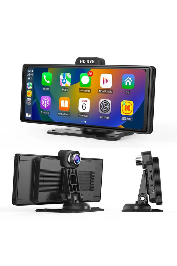 Carplay & Android Auto Araç Multimedya Oynatıcı 4K Kameralı Youtube Ekran Yansıtma Arka Kamera - 1