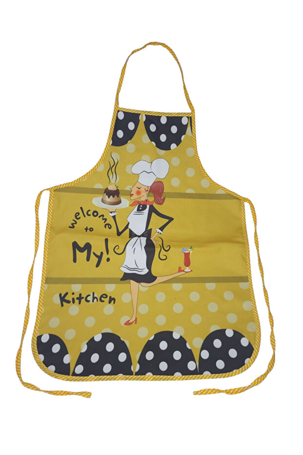 مريلة مطبخ منقوشة مقاومة للسوائل - 3