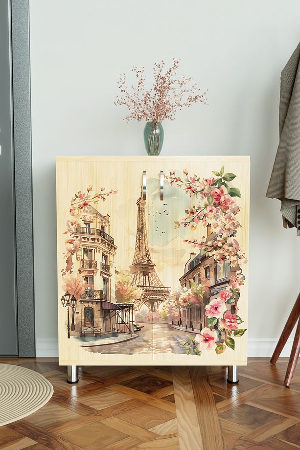 Masterpice Of Paris 4 Raflı Ayakkabılık Antre Hol Çok Amaçlı Ayakkabı Dolabı - 3